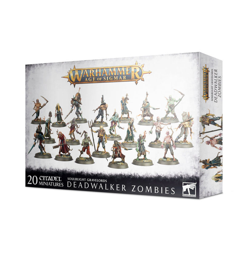 Warhammer Age of Sigmar Soulblight Gravelords Deadwalker Zombies