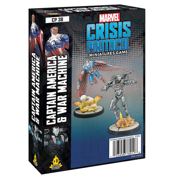 Marvel Crisis Protocol Captain America and War Machine