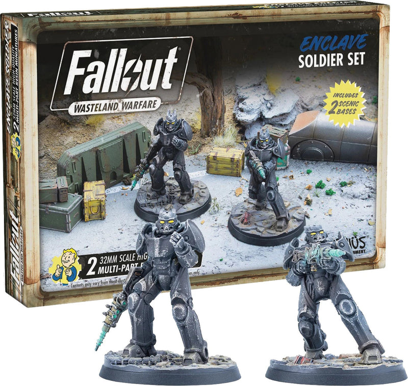Fallout: Wasteland Warfare Enclave Soldier Set
