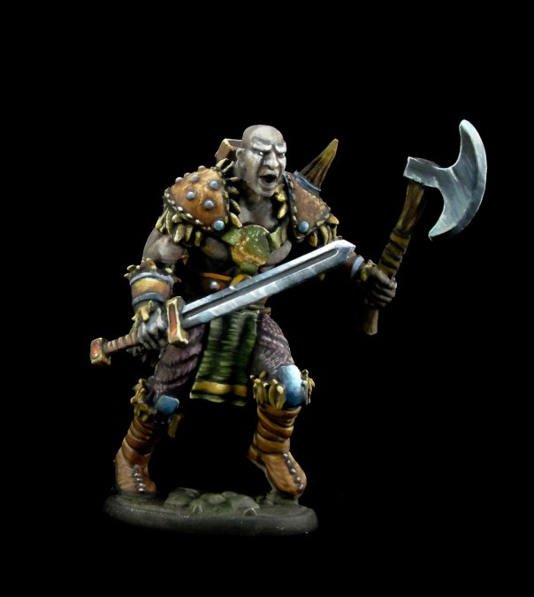 Dark Heaven Legends - Maskarr Stoneskin, Half-Giant Warrior 04011