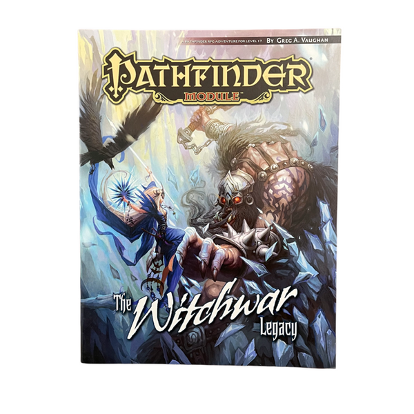 Pathfinder Module The Witchwar Legacy by Greg A Vaughan Pre-Owned