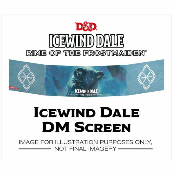 D&D 5th Ed: Rime of the Frostmaiden DM Screen