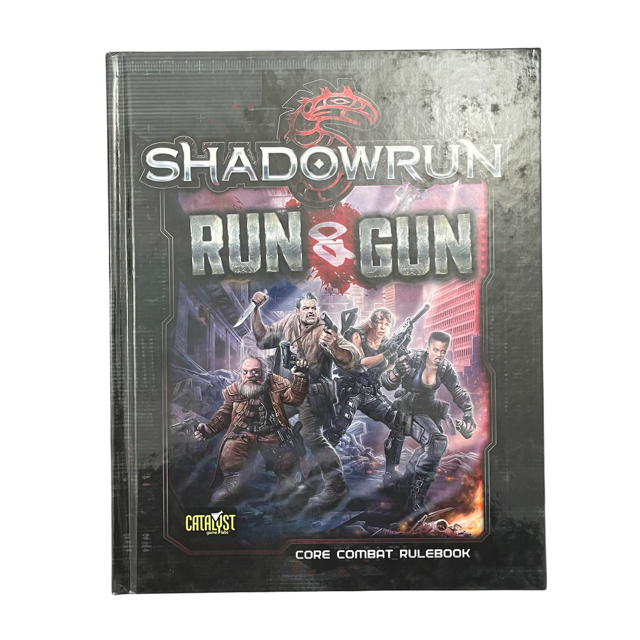 Shadowrun RPG Run & Gun Core Combat Rulebook Hardback Pre-Owned