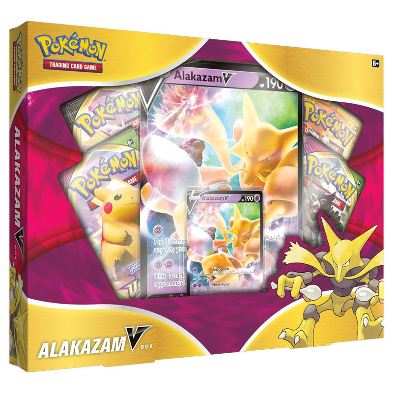 Pokemon TCG: Alakazam V Box