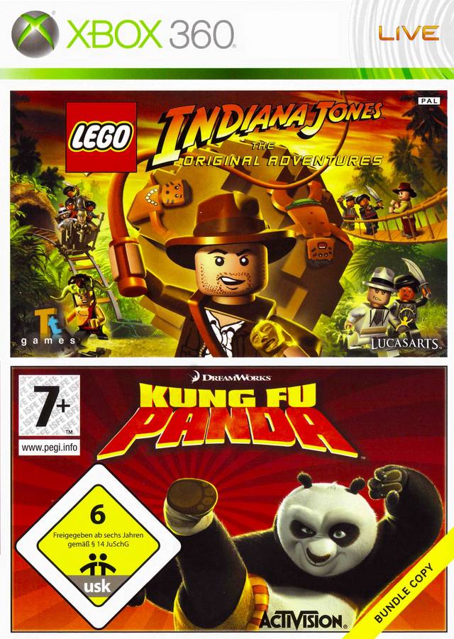 LEGO Indiana Jones and Kung Fu Panda Combo (360)