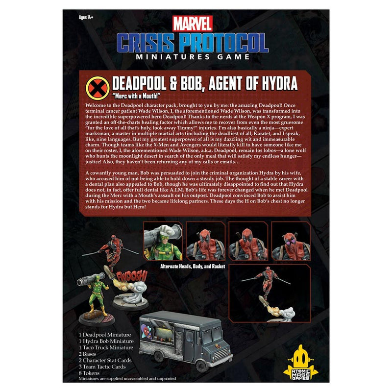 Marvel Crisis Protocol Deadpool & Bob, Agent of Hydra