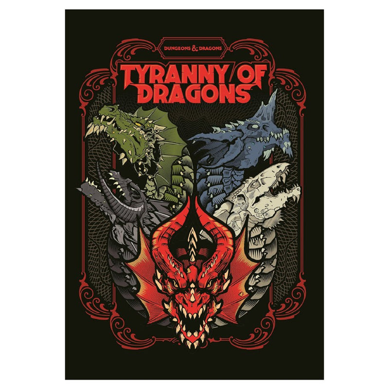 D&D 5th Ed: Tyranny Of Dragons Exclusive Alternative Cover