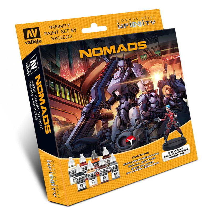 Infinity: Nomads Model Color Set w/ Exclusive Miniature