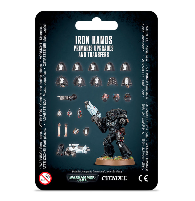 Warhammer 40K Iron Hands Primaris Upgrades & Transfers