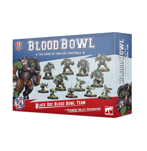 Blood Bowl: Black Orc Team Thunder Valley Greenskins