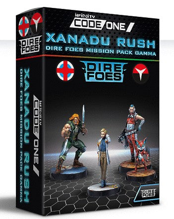 Infinity Code One: Xanadu Rush Dire Foes Mission Pack Gamma