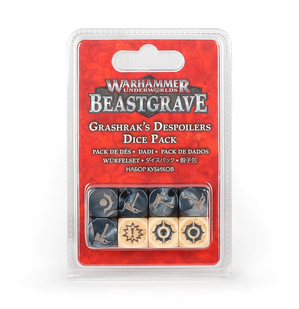 Warhammer Underworlds: Beastgrave - Grashrak's Despoilers Dice Pack