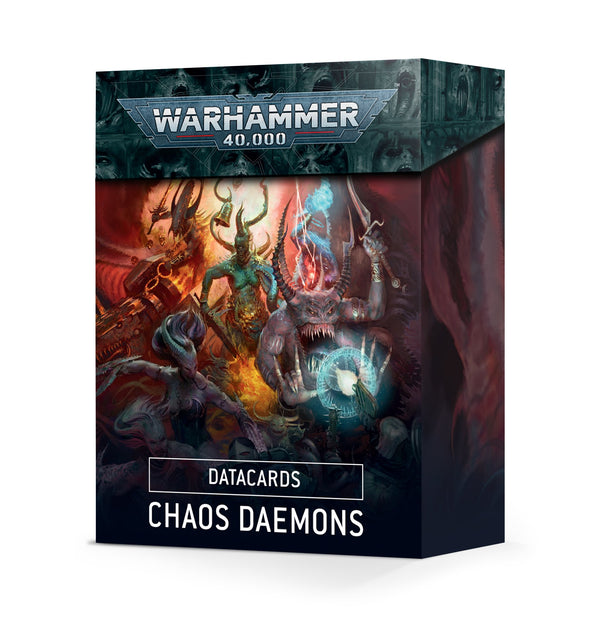 Warhammer 40K Datacards Chaos Demons