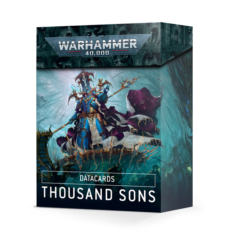 Warhammer 40K Datacards Thousand Sons