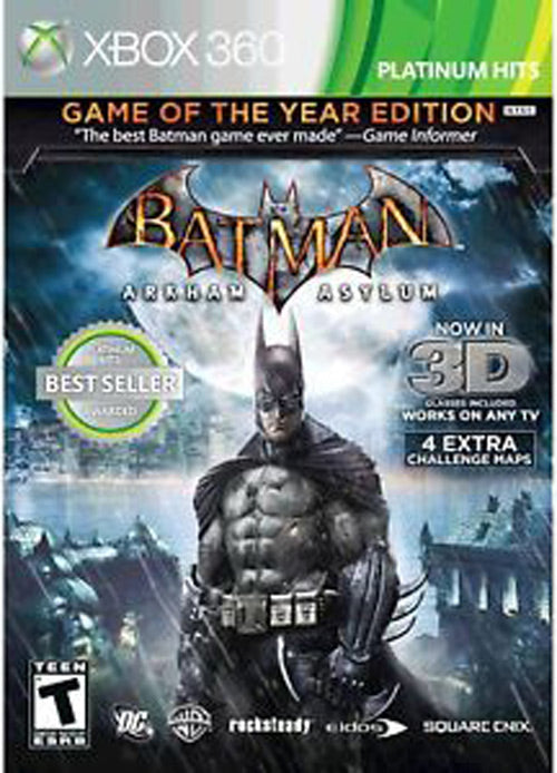 Batman: Arkham Asylum [Game of the Year] (360)