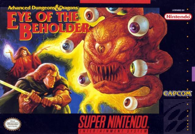 Dungeons & Dragons Eye of the Beholder (SNES)