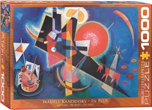 Puzzle: In Blue by Wassily Kandinsky