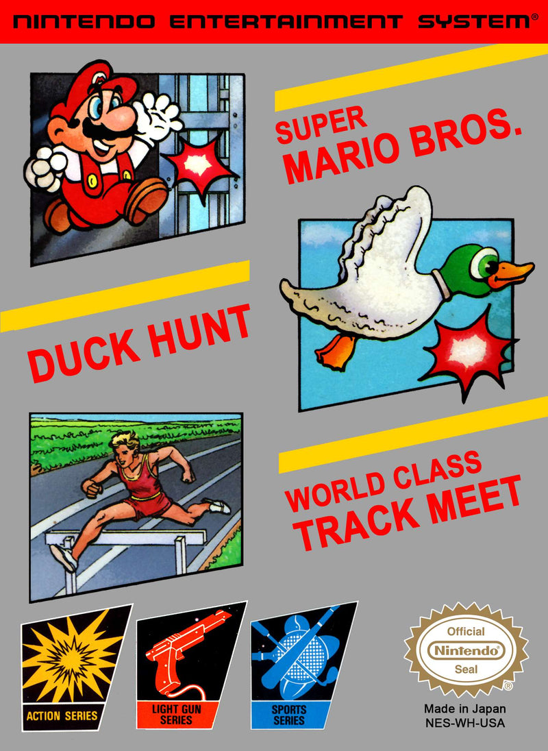Super Mario Bros Duck Hunt World Class Track Meet (NES)