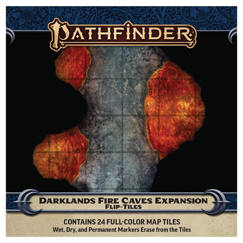 Pathfinder RPG: Flip-Tiles - Darklands Fire Caves