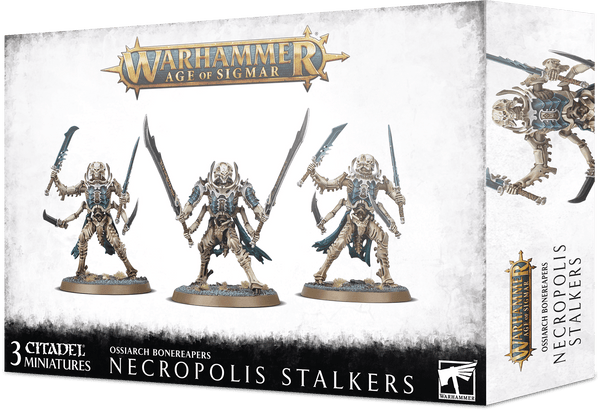 Warhammer Age of Sigmar Ossiarch Bonereapers Necropolis Stalkers Immortis Guard