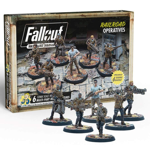 Fallout Wasteland Warfare Railroad Operatives (WH)