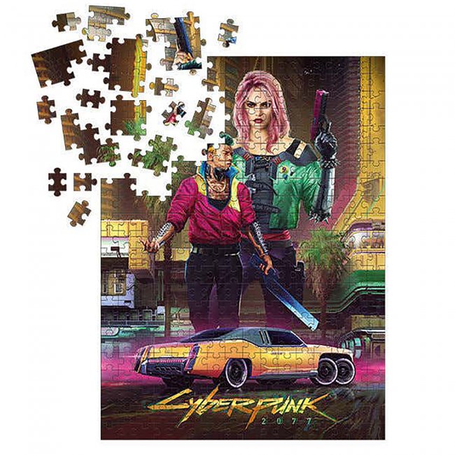 Puzzle:  Cyberpunk 2077 - Kitsch 1,000 piece