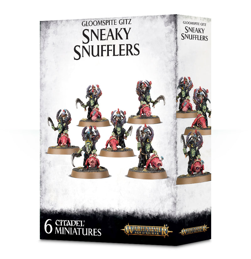 Warhammer Age of Sigmar Gloomspite Gitz Sneaky Snufflers