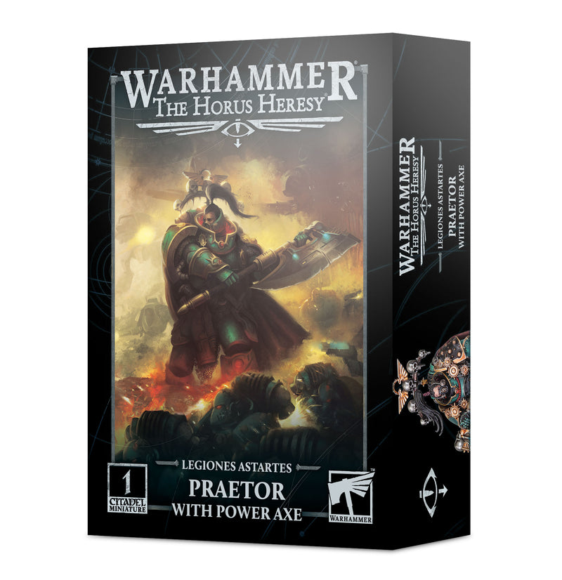 Warhammer the Horus Heresy Legiones Astartes Praetor with Power Axe