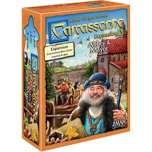 Carcassonne:  Abbey and Mayor Expansion