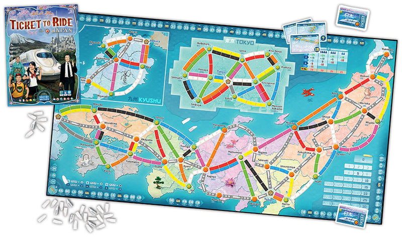 Ticket to Ride: Map Collection - Japan and Italy