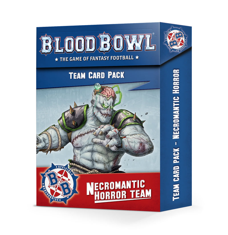 Blood Bowl Necromantic Team Cards
