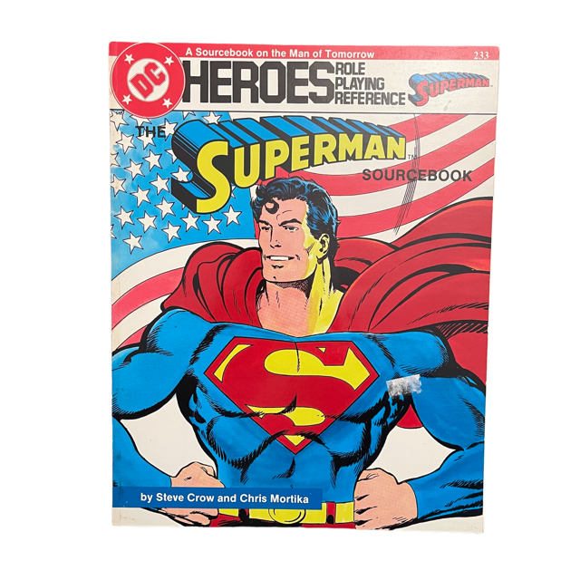DC Heroes RPG Superman Sourcebook Pre-Owned