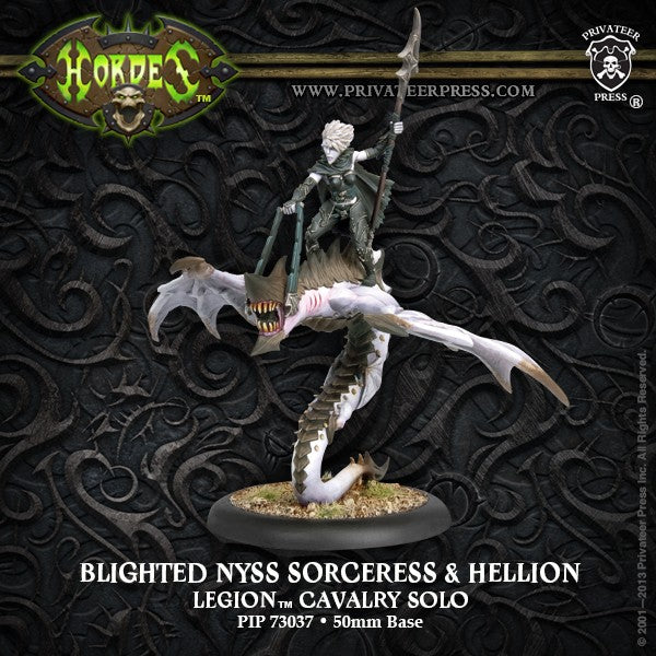 Hordes: Everblight Nyss Sorceress and Hellion