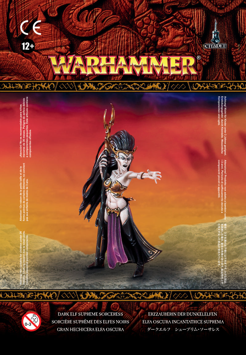 Warhammer Age of Sigmar Dark Elf Supreme Sorceress