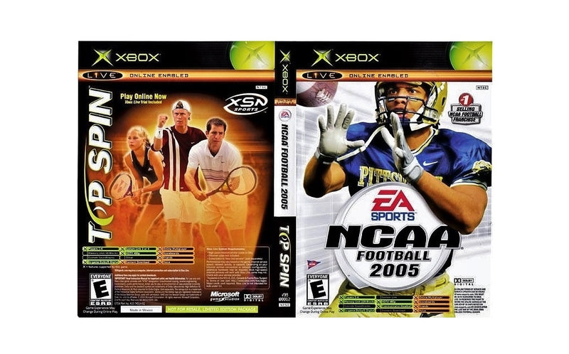 NCAA Football 2005 Top Spin Combo (XB)