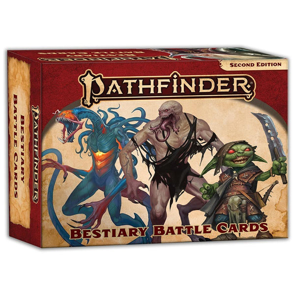 Pathfinder RPG 2nd Ed: Bestiary Battle Cards