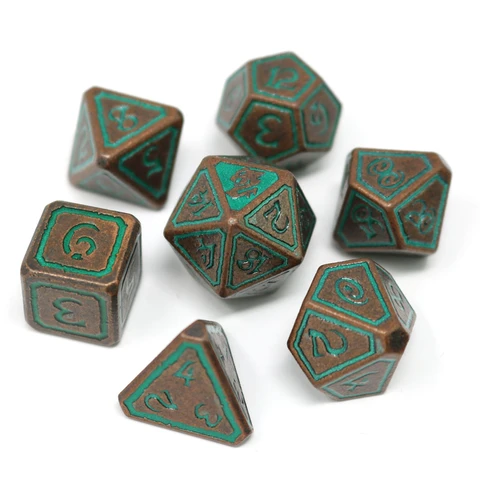 DHD 7 Piece RPG Set Unearthed Sage