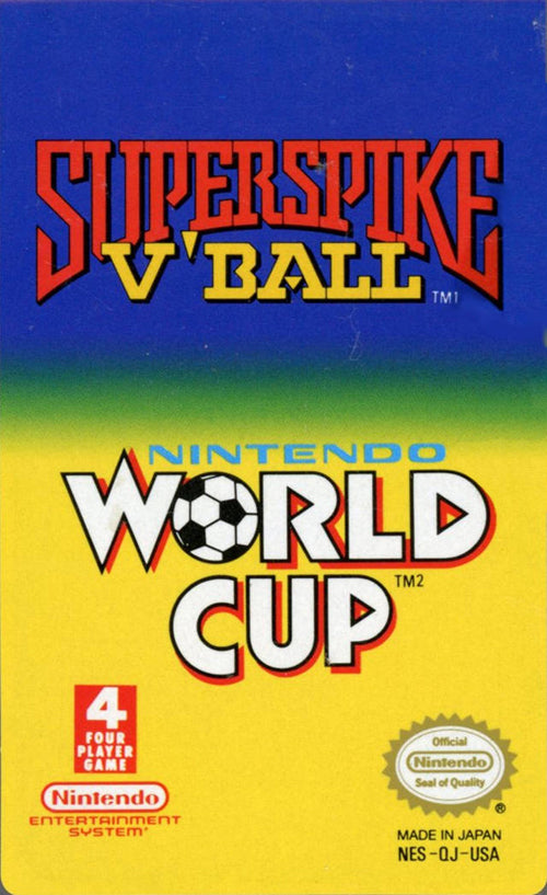 Super Spike Volleyball and World Cup Soccer (NES)