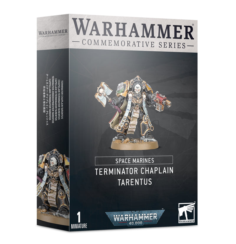 Warhammer 40K Space Marines Terminator Chaplain Tarentus (Commemorative Series)