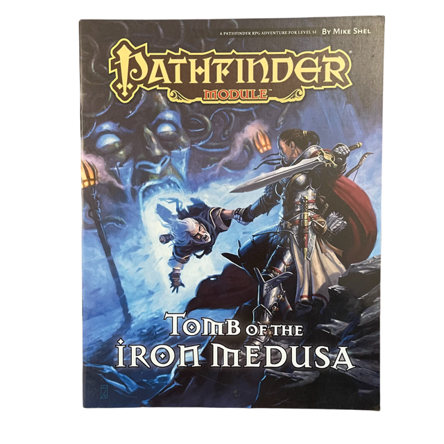 Pathfinder Module Tomb of the Iron Medusa by Mike Shel Pre-Owned
