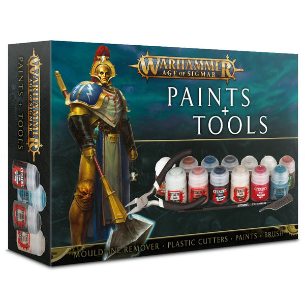 Warhammer Age of Sigmar Paint and Tools