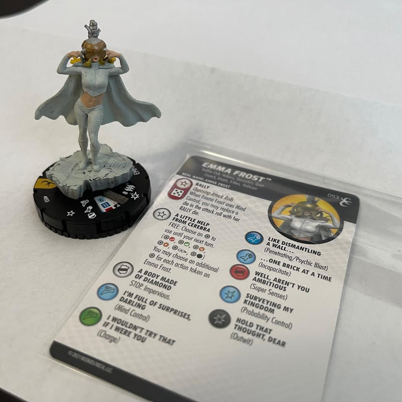 Marvel Heroclix X-Men Rise and Fall Emma Frost