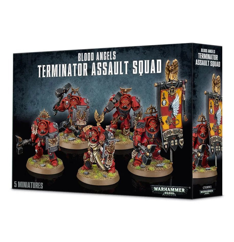 Warhammer 40K Blood Angels Terminator Assault Squad