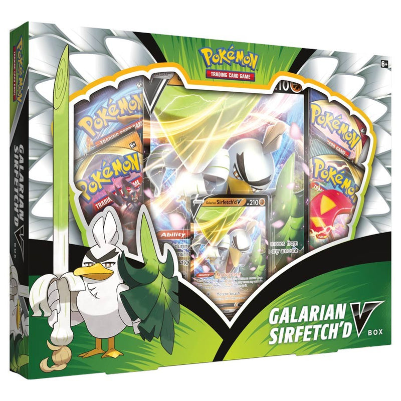 Pokemon TCG: Galarian Sirfetch'd V Box