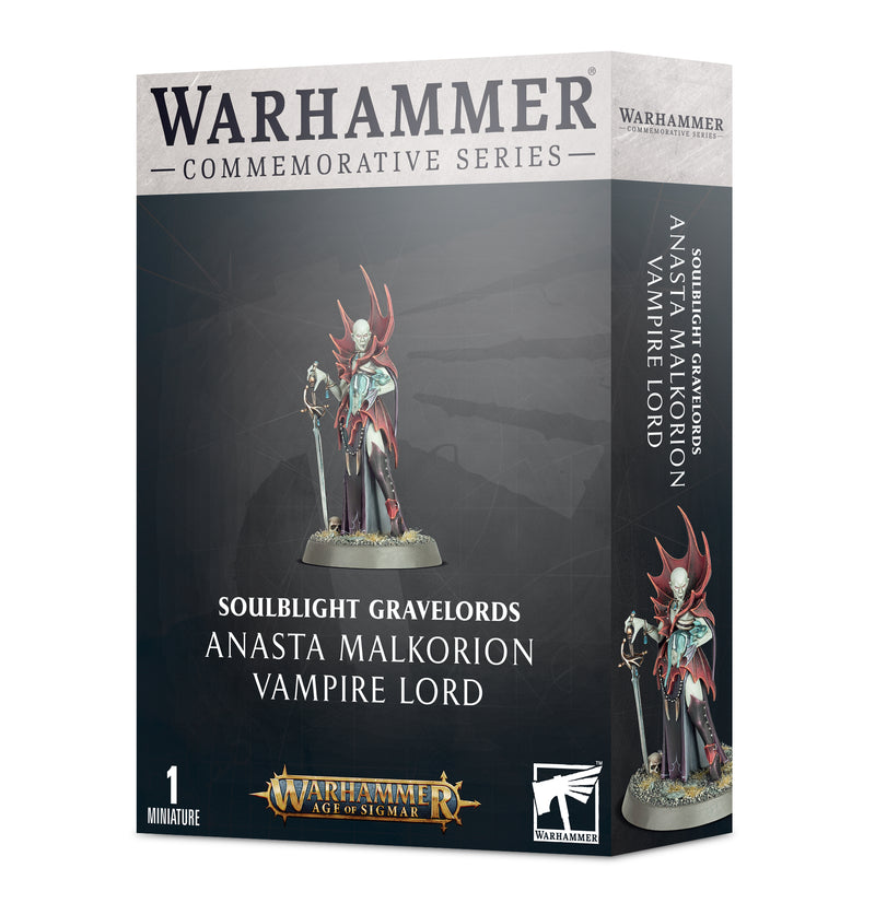 Warhammer Age of Sigmar Soulblight Gravelords Anasta Malkorion Vampire Lord