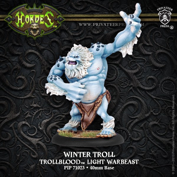 Hordes: Trollblood Winter Troll Light Warbeast