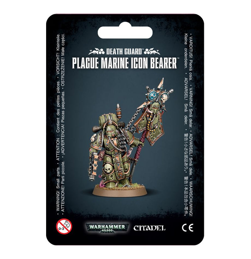 Warhammer 40K Death Guard Plague Marine Icon Bearer
