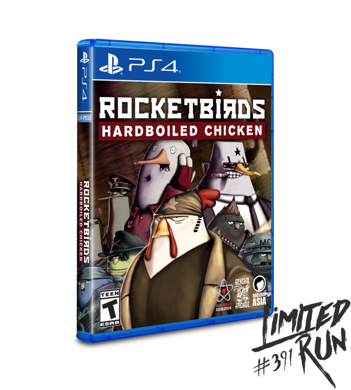 Rocketbirds: Hardboiled Chicken (PS4 LR)