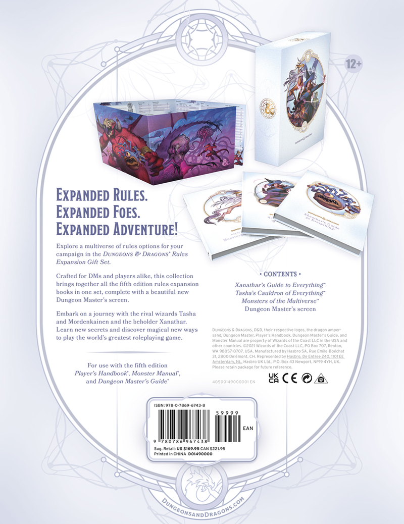 D&D Rules Expansion Gift Set (Alt Art Covers)