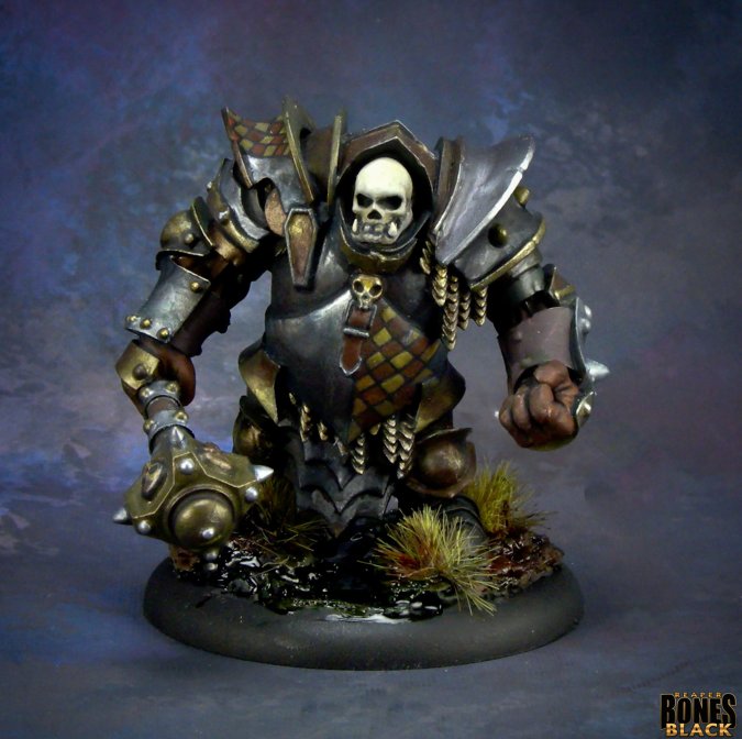 Reaper Bones Black: Maggotcrown Ogre Juggernaut 44011